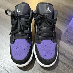 Court Purple Air Jordan Low 1 