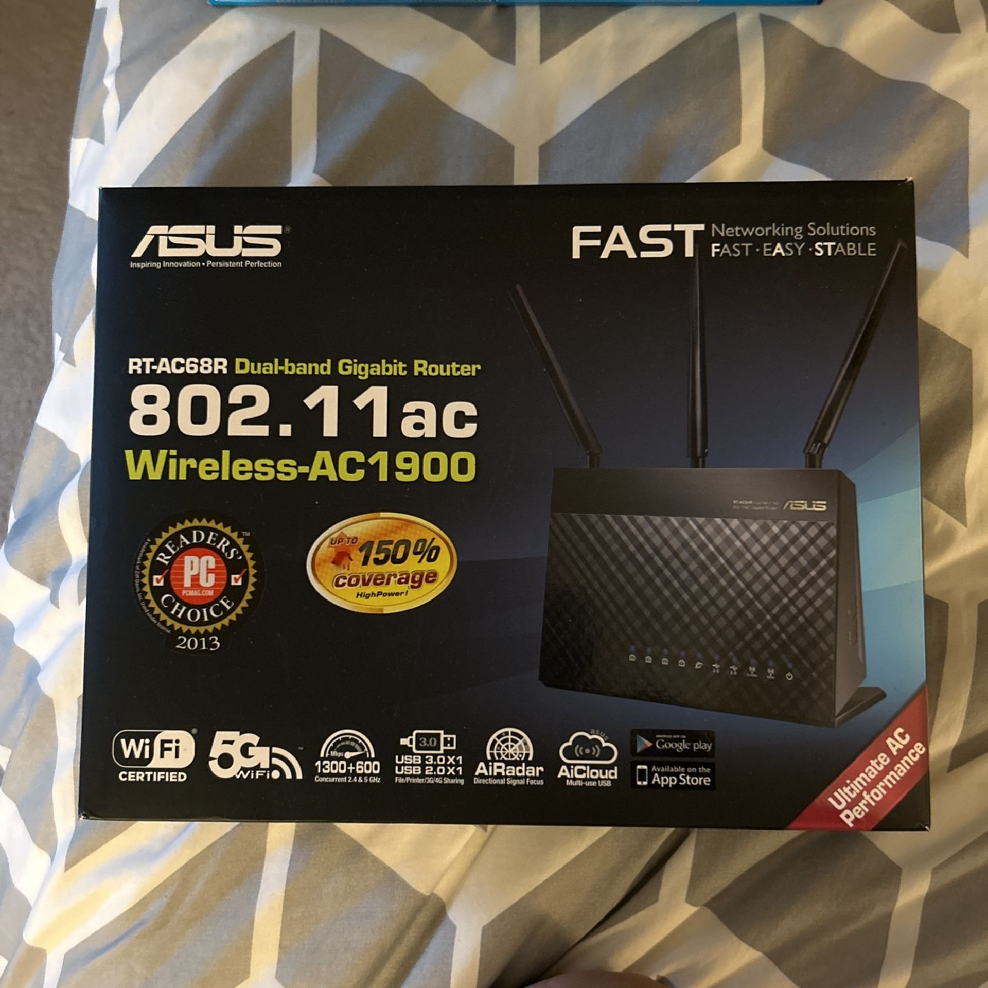 Asus RT-AC68R Dual-band Gigabit Router