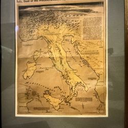 Well Maps Italy Original 