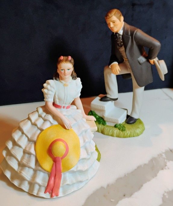 Vintage Avon Gone With The Wind Figures 