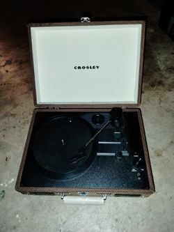 Suit Case Style Record Player