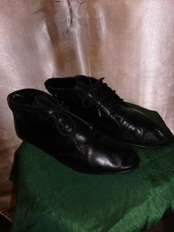 Boots! Black leather