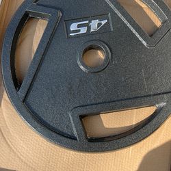 CAP Barbell 2-Inch Olympic Grip Weight Plate | Multiple Options