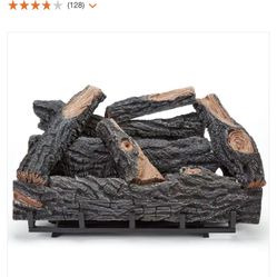 24 Inch Gas Log Set. Vent Free