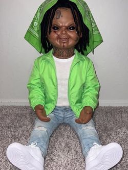 NbaYoungBoy inspired Chucky Doll