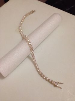CZ tennis bracelet