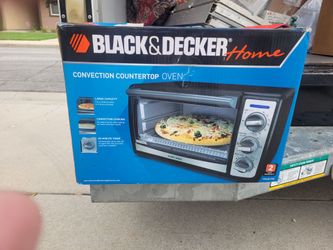 Used Black & Decker Home Convection Countertop Oven In Great Condition No Offers Or Discounts