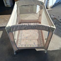 Brightstarts Playard Baby Crib
