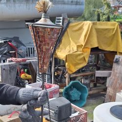 Torch Light For  Chair - Lovely Glass Torch