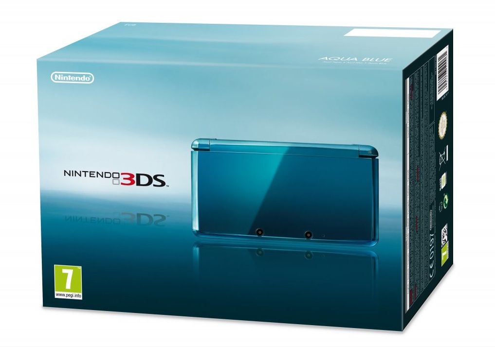 Nintendo 3ds (LIMITED EDITION AQUA)