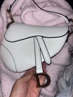 White handbag