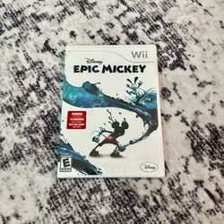 Epic Mickey Wii  Game New never opened non-negotiable