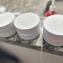 Google Wifi - AC1200 - Mesh WiFi  3 pack