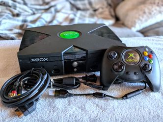 Original Xbox /w 500GB HDD & Tons of Games