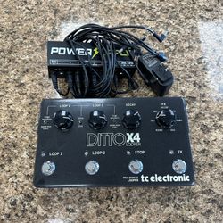 TC ELECTRONICS DITTO X4  LOOPER