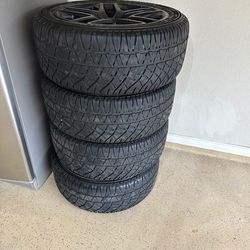 21” Black Factory Mercedes Wheels & Michelin Tires