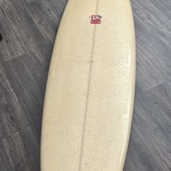 7’6 FCD Egg Surfboard 