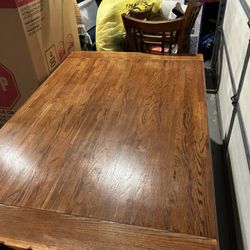 Wooden Table + Chairs