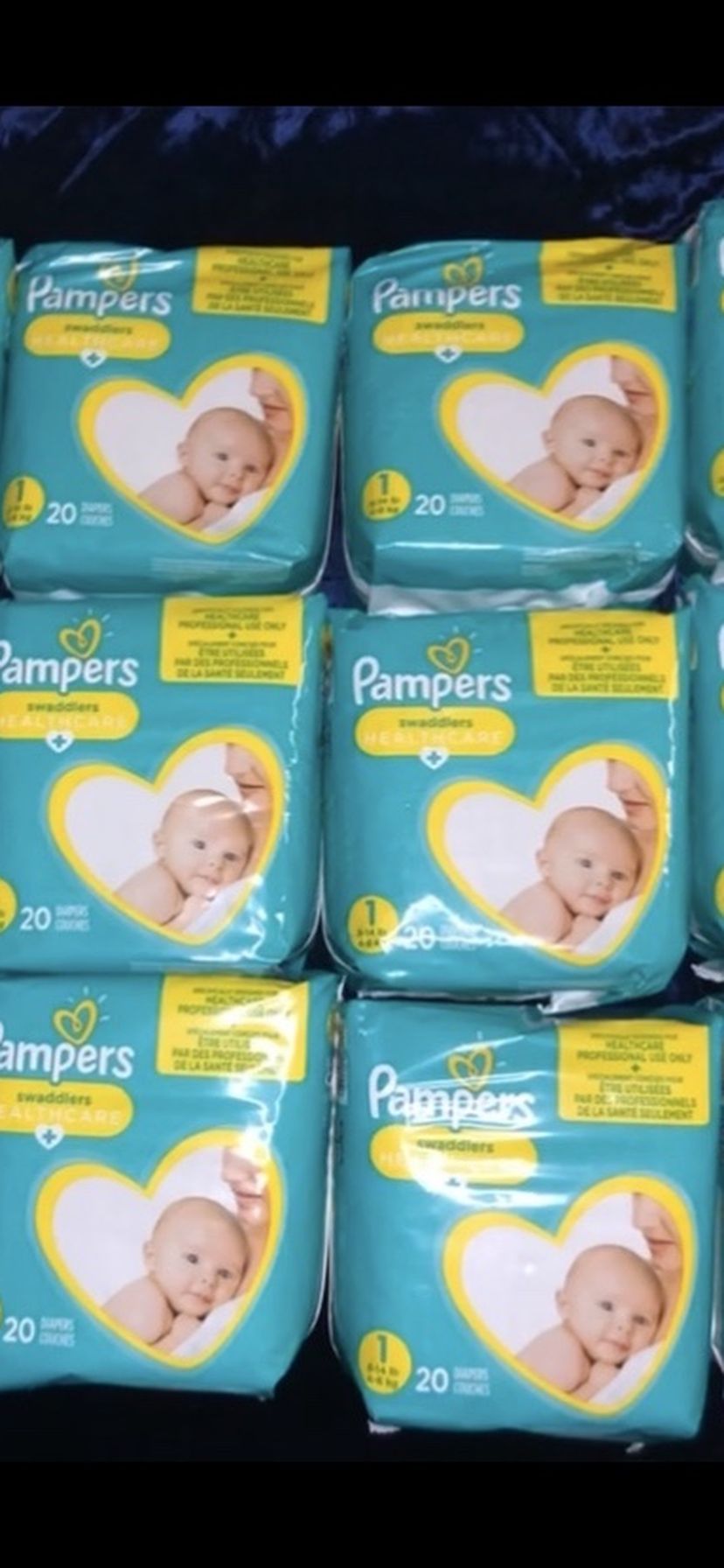 Pampers Newborn And Size 1 (message First)