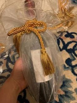 Organza Gift Wrap w/ Gold Cord
