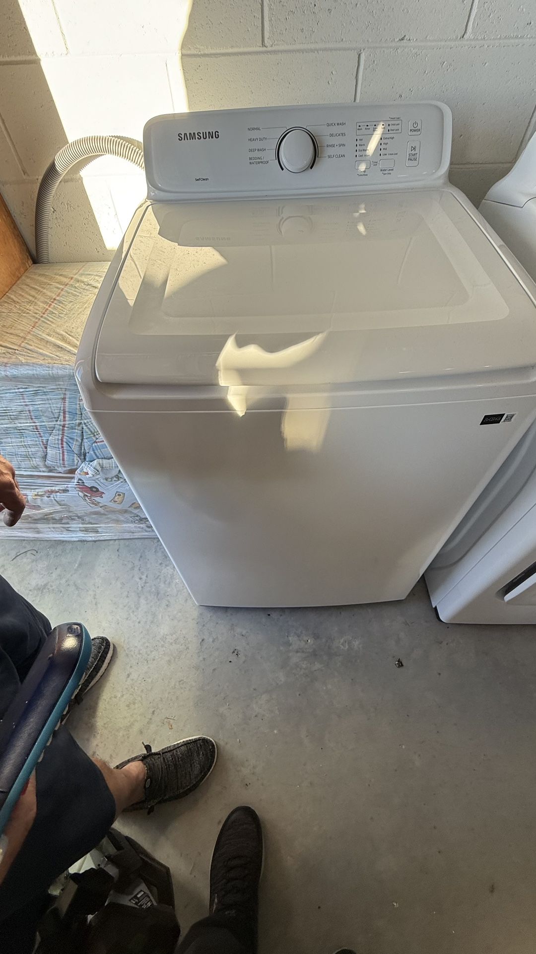 New Washer And Dryer