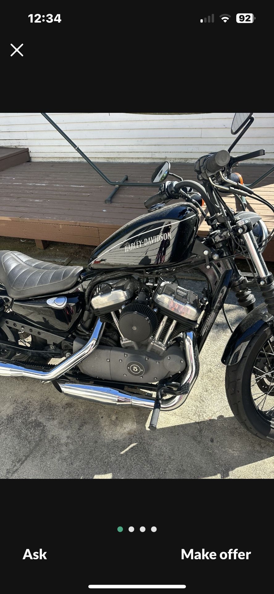 2012 Harley Davidson Nightster