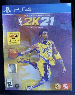 NEW IN Box PS4 NBA 2k21 Mamba Forever Edition Game
