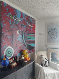 Large Art Painting Mexican Artist
