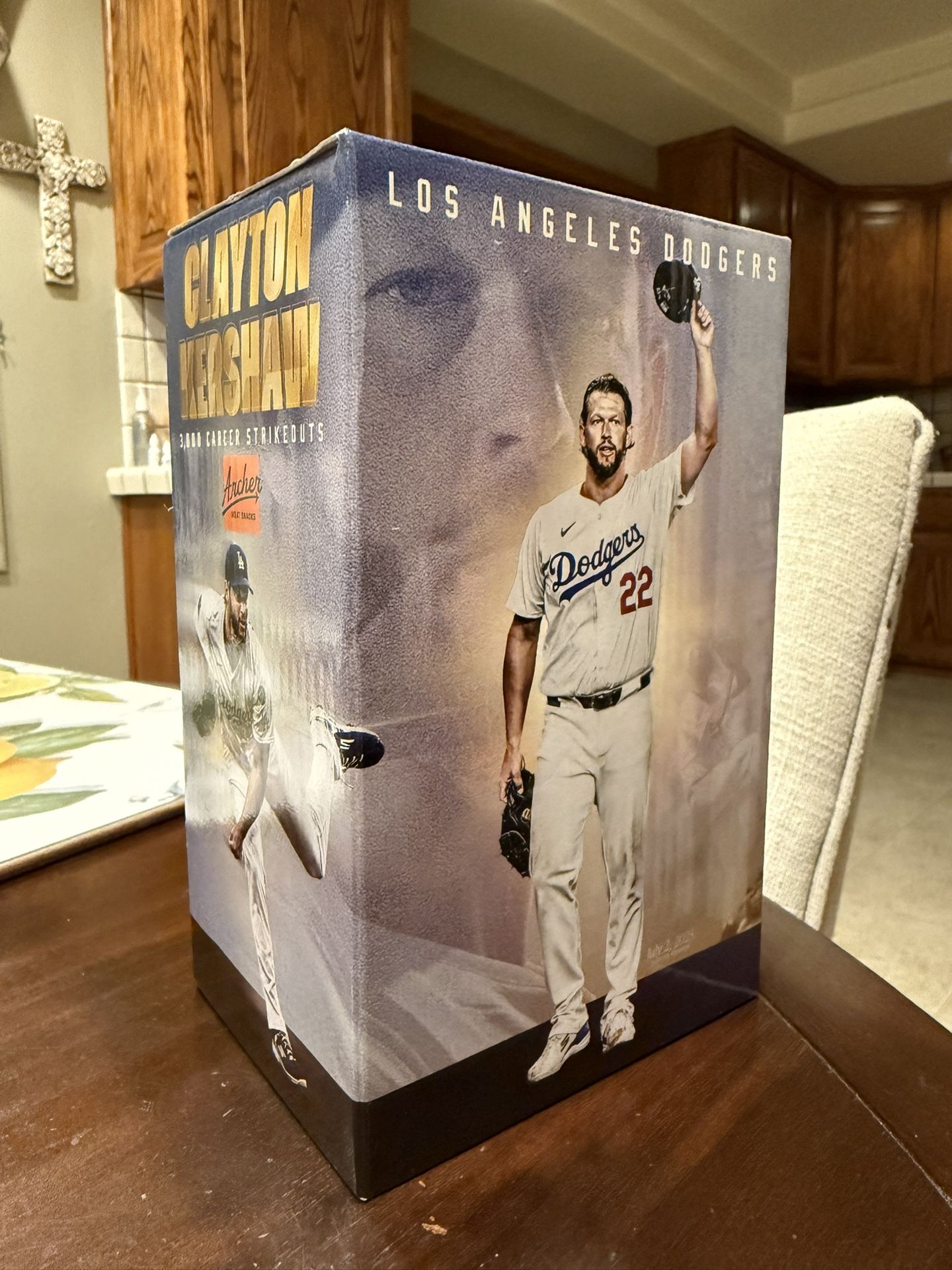 Clayton Kershaw 3000k’s Bobblehead!!!