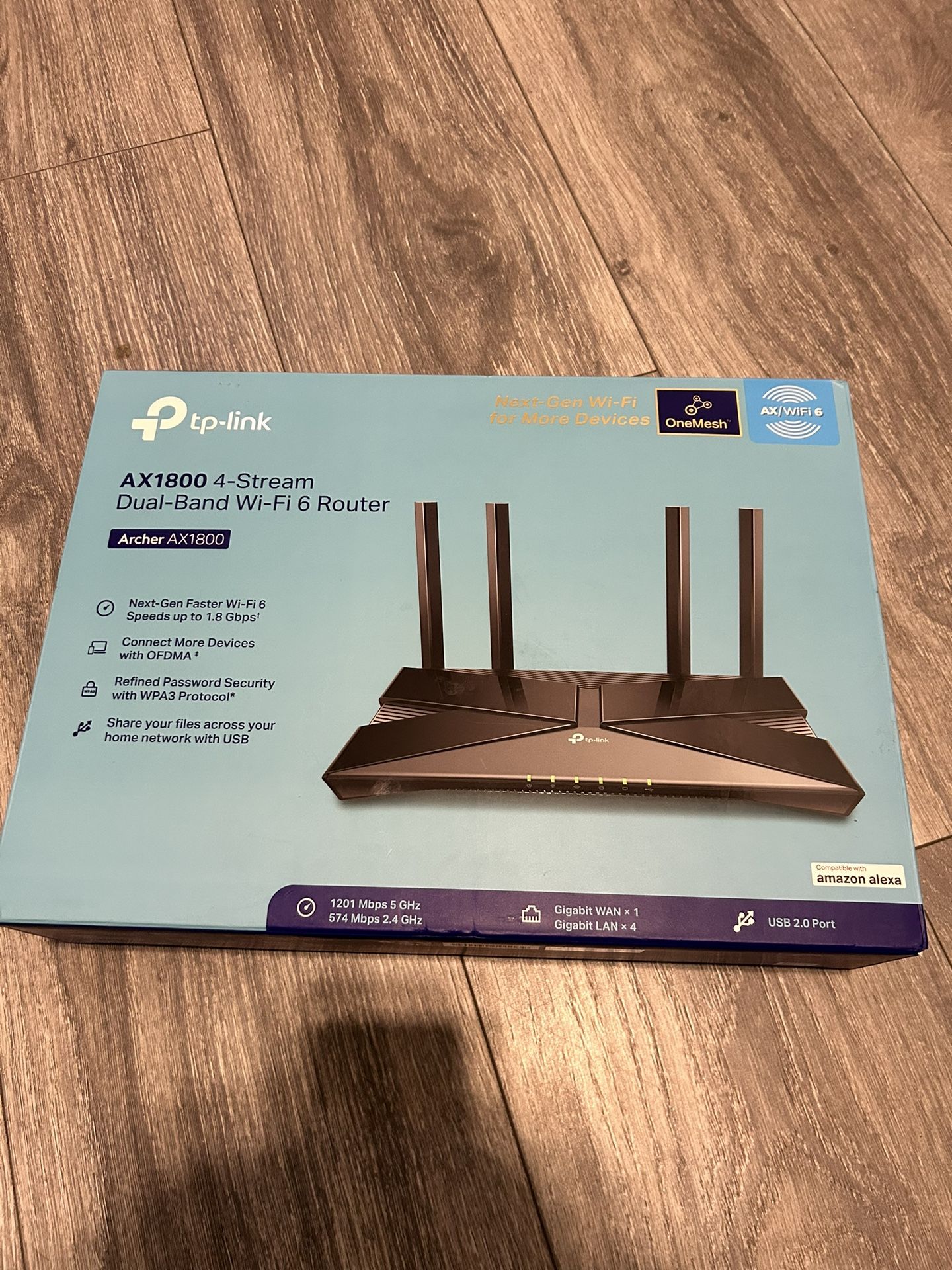 TP-Link AX1800 Dual-Band Wi-Fi 6 Router