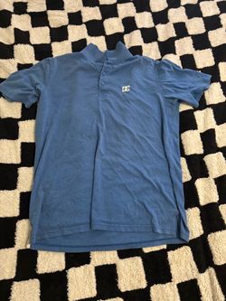 DC Shoes Blue Polo Shirt