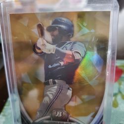 Jose Bautista 2013 Bowman Platinum Gold Parallel Baseball Card 