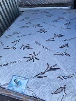 Brand new queen size pillowtop mattress included box spring.