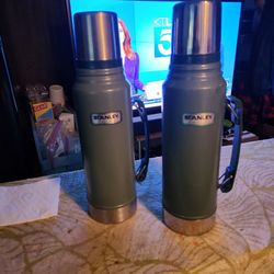 2 Stanley Thermas bottles
