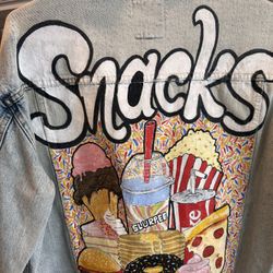 Custom Painted Denim Jacket