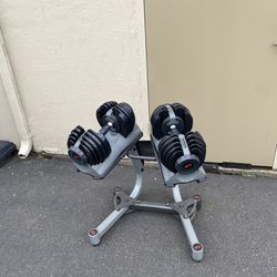 Bowflex Dumbbells With Stand 