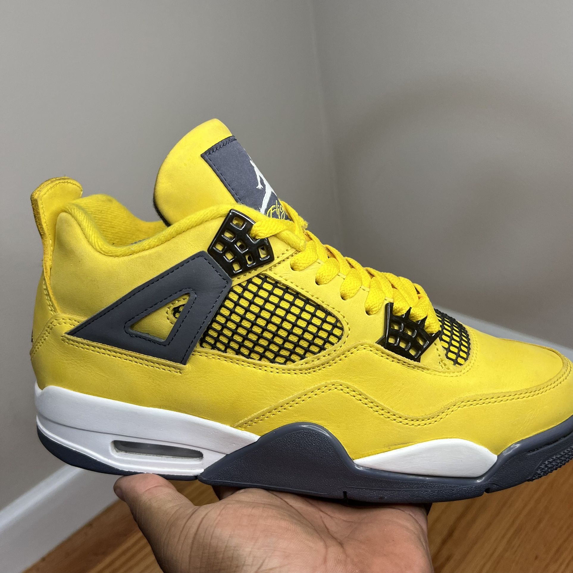 Air Jordan 4 Lightning 2021 CT8527 700 Size 9M