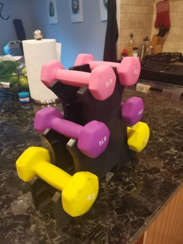 Colorful Dumbbells 