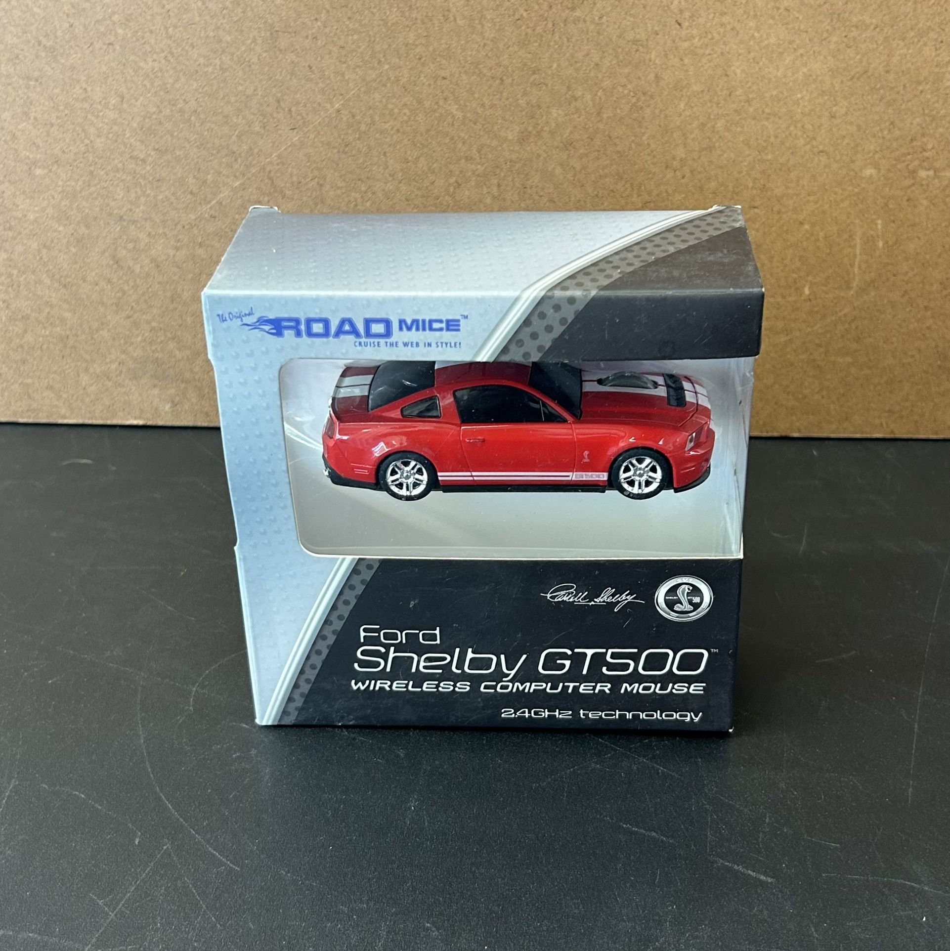 ROAD MICE “Ford GT 500” Mustang Wireless Computer Mouse(NIB)