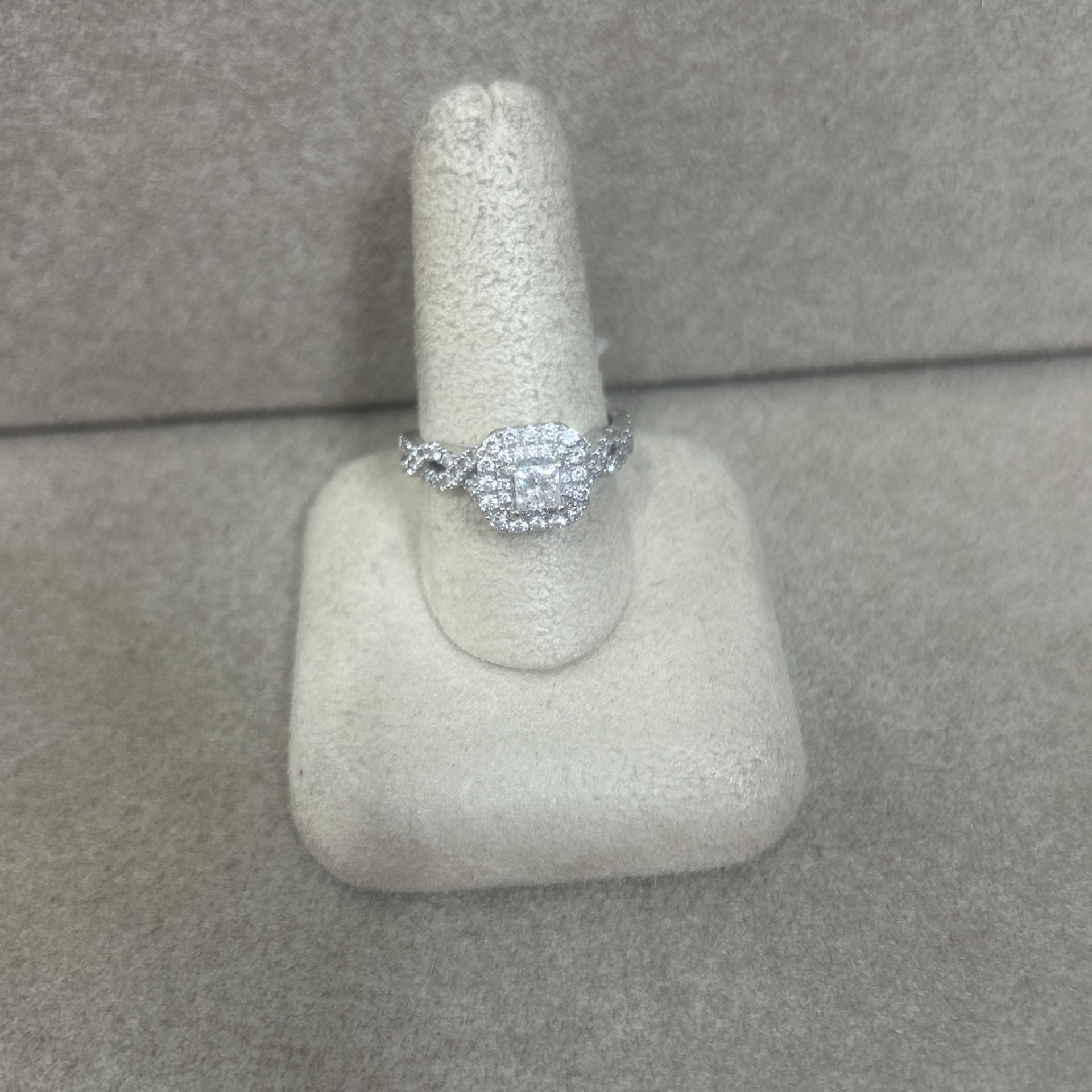 White Gold Engagement Ring