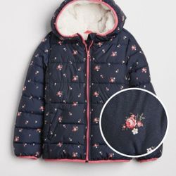 Girls GAP shepra Lined Floral Jacket