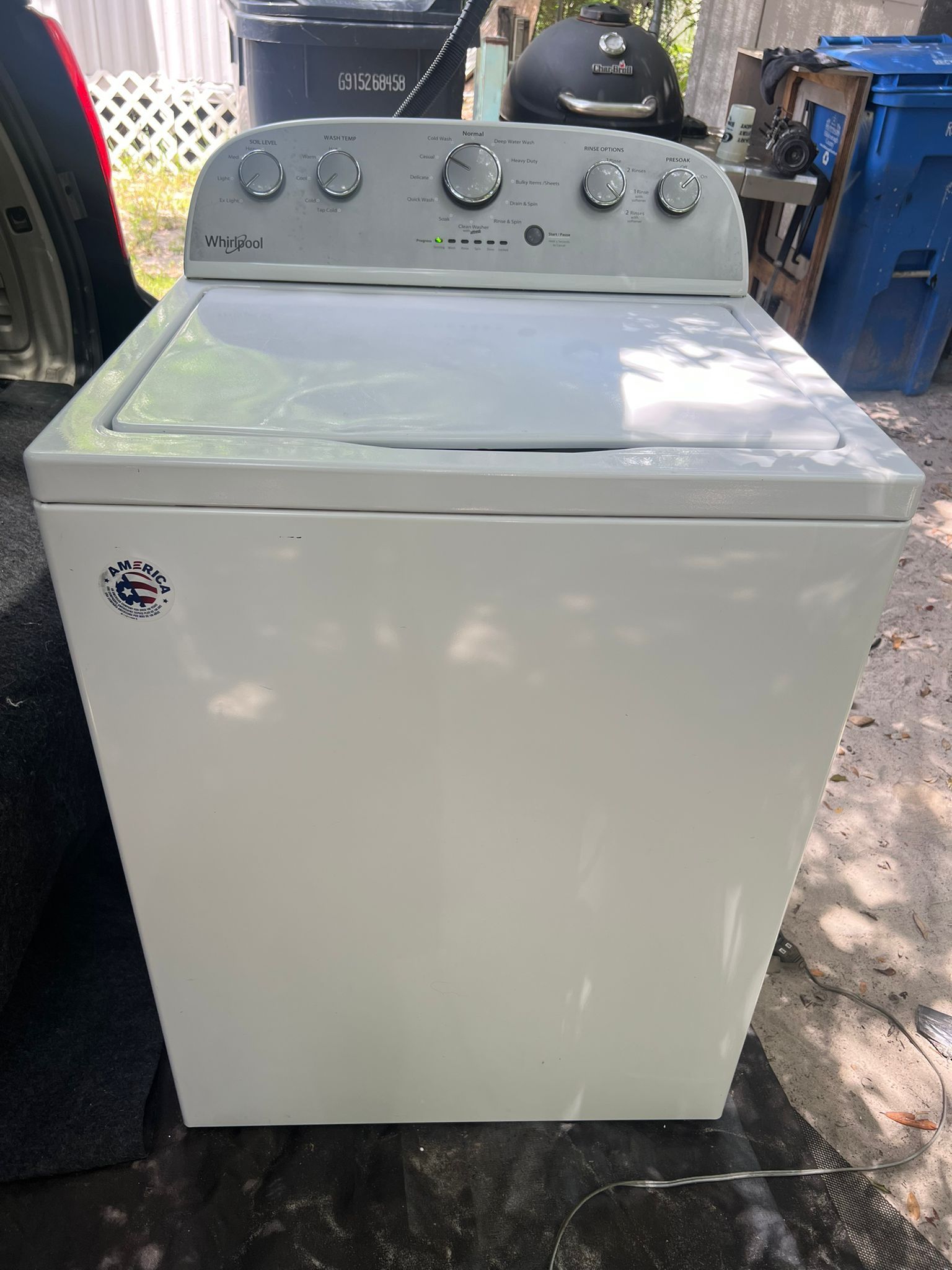 Washer Whirlpool 2years Old, Works Great , Free Deliver