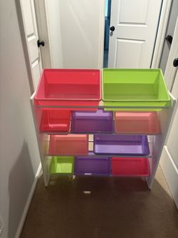 Kids Storage Bin Holder
