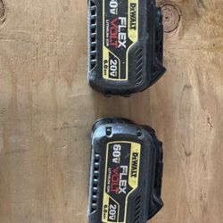 DeWALT Batteries Two For $160
