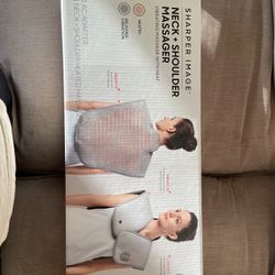 SHARPER IMAGE NECK & SHOULDER massager