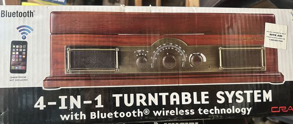 Craig 4 In 1 Turntable System 