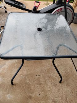 Patio table