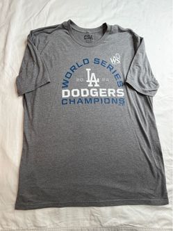 DODGER WORLD CHAMP T SHIRT  XXL