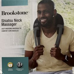 Brookstone Shiatsu Neck Massager