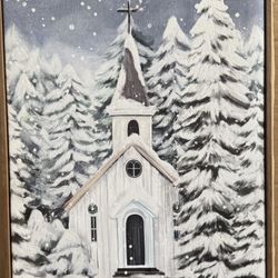 Christmas Picture Painting Art 